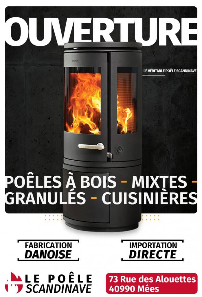 ANNONCE : Le Poêle Scandinave débarque à Mées proche de Dax 2 affiche