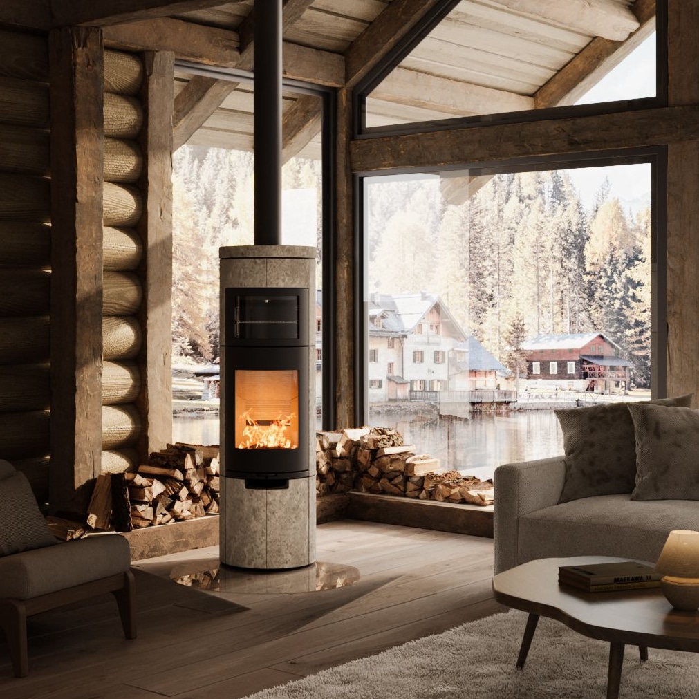 poêle à bois scandinave heta 920s